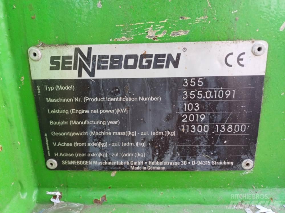 Sennebogen 355E Bageri za manipuliranje materijalom / otpadom