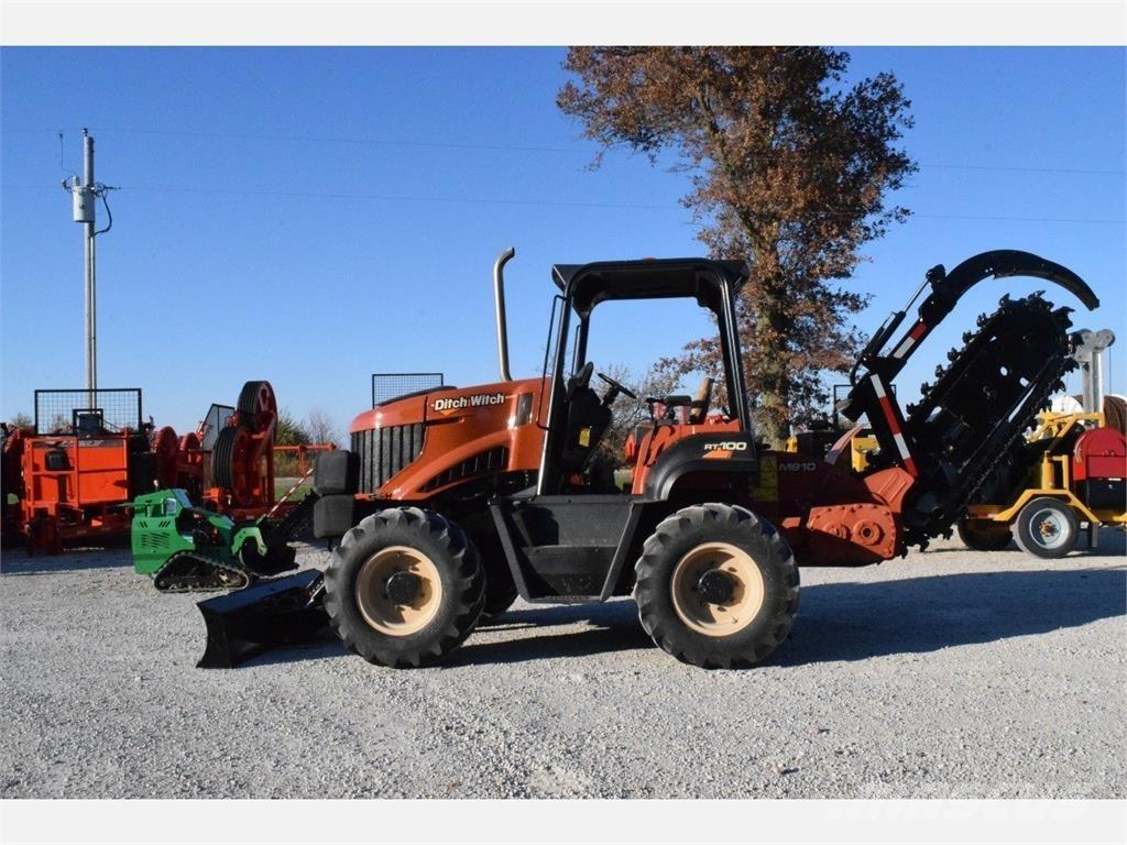 Ditch Witch RT100 Rovokopači freze za kanale Trenčeri