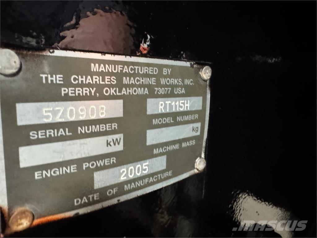 Ditch Witch RT115 Rovokopači freze za kanale Trenčeri