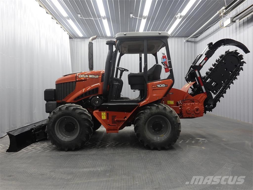 Ditch Witch RT125 Rovokopači freze za kanale Trenčeri