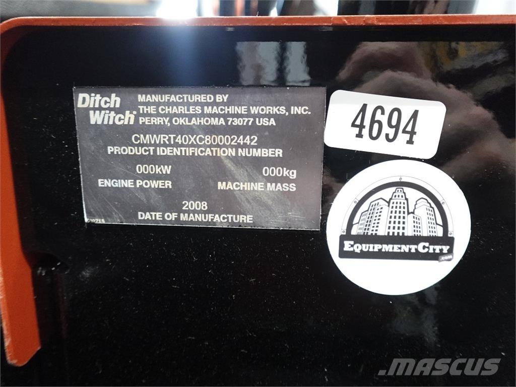 Ditch Witch rt40 Rovokopači freze za kanale Trenčeri