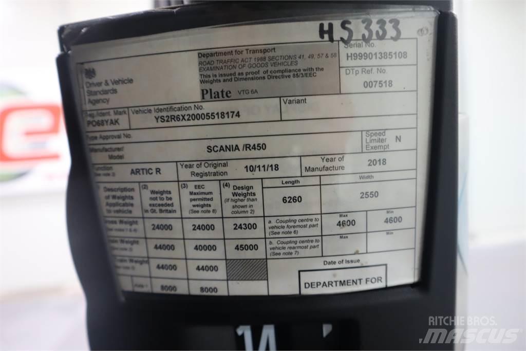 Scania R450 Traktorske jedinice