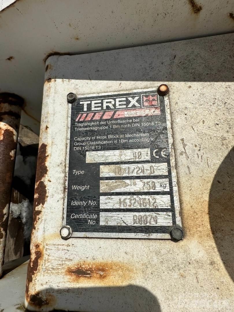 Terex 16324612 Oprema i dijelovi za kranove