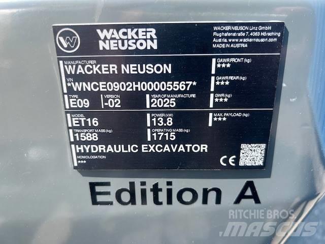 Wacker Neuson ET 16 Bageri gusjeničari