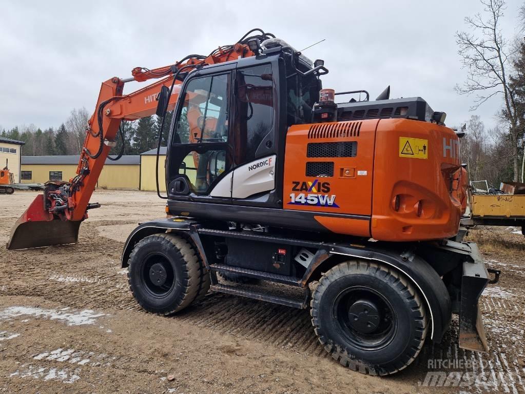 Hitachi ZX 145 W-6 Bageri na kotačima