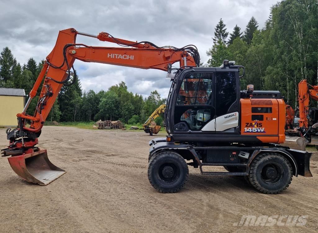 Hitachi ZX 145 W-6 Bageri na kotačima