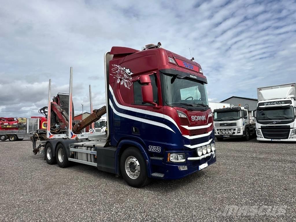 Scania R650B 6X4 NB Kamioni za drva