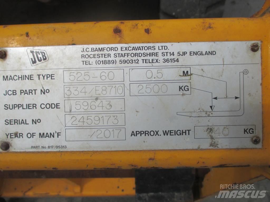 JCB 525-60 Teleskopski viličari
