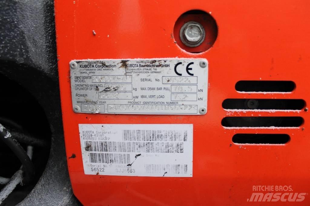Kubota kx57-4 Mini bageri <7t