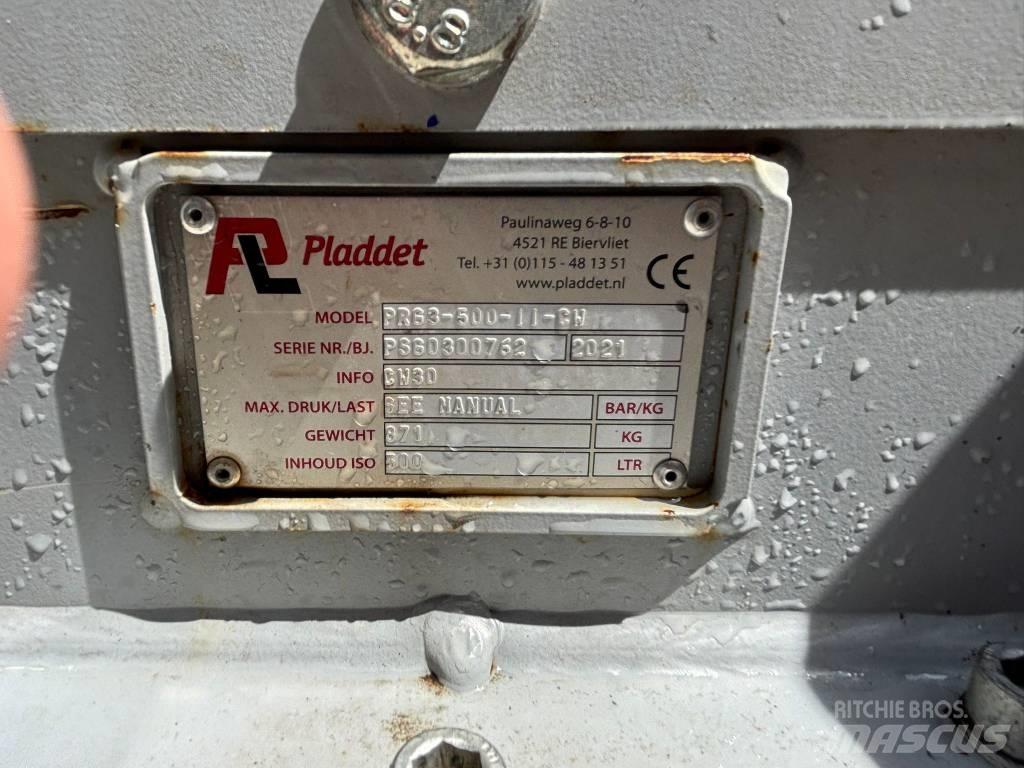 Pladdet PRG3-500 Grabilice