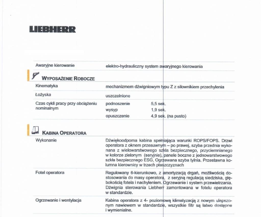 Liebherr L 538 Utovarivači na kotačima