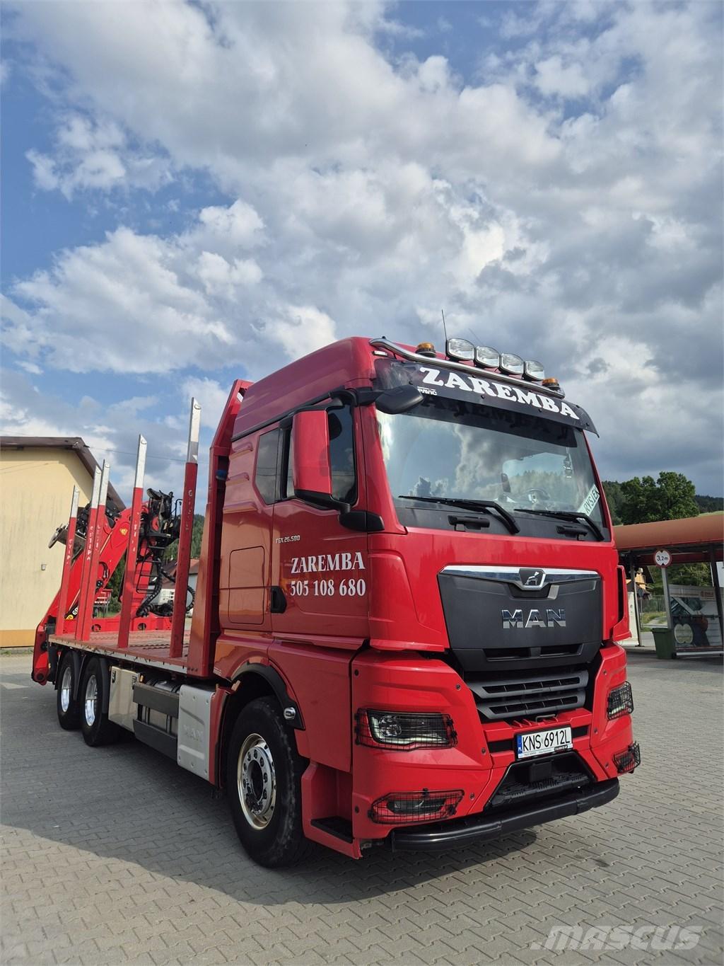 MAN TGX 26.580 Kamioni sa kranom