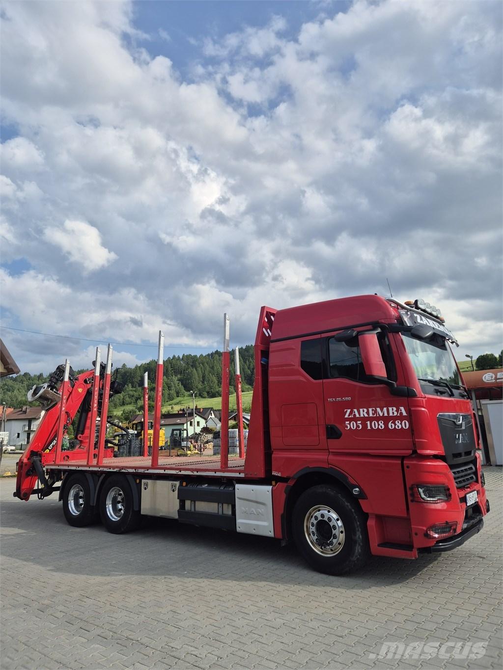 MAN TGX 26.580 Kamioni sa kranom