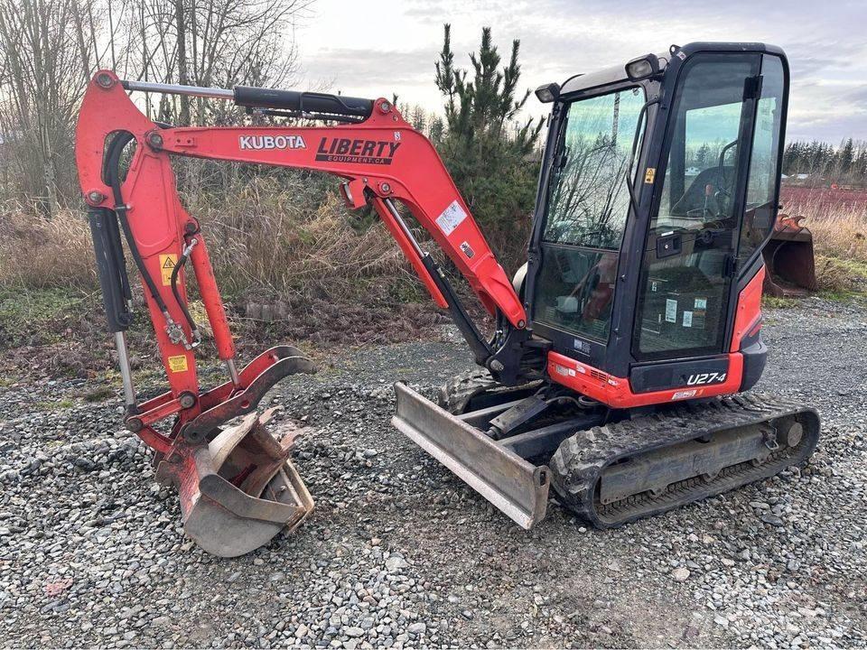 Kubota U 27 Mini bageri <7t
