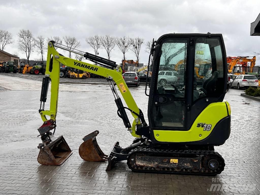 Yanmar SV 18 Mini bageri <7t