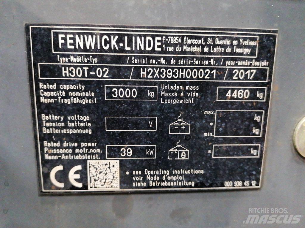 Linde H30T-02 Plinski viličari