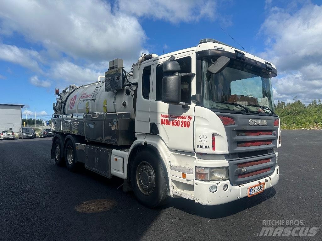Scania P340 6x2*4 Kombiji / vakuumski kamioni