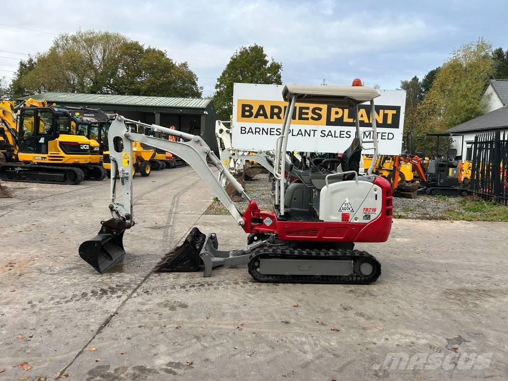 Takeuchi TB 216 Mini bageri <7t