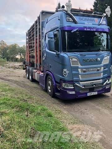 Scania R650B6X4NB Kamioni za drva