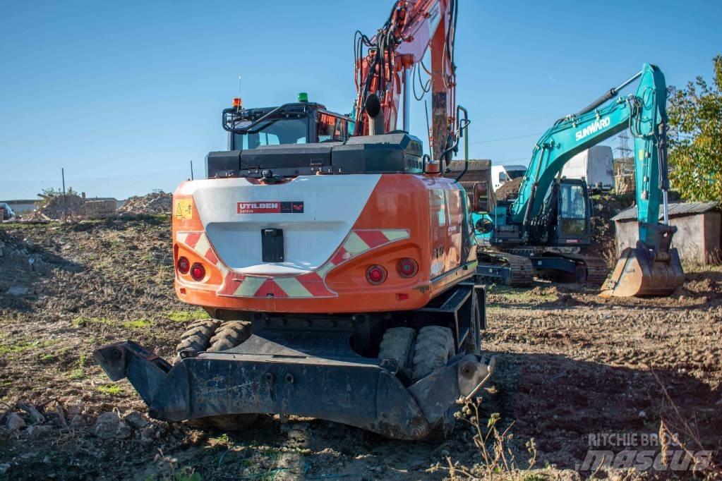 Hitachi ZX 145 Bageri na kotačima