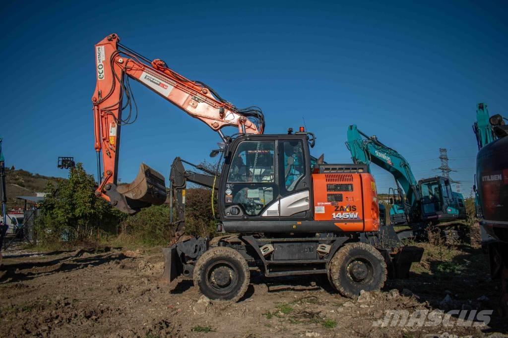 Hitachi ZX 145 Bageri na kotačima