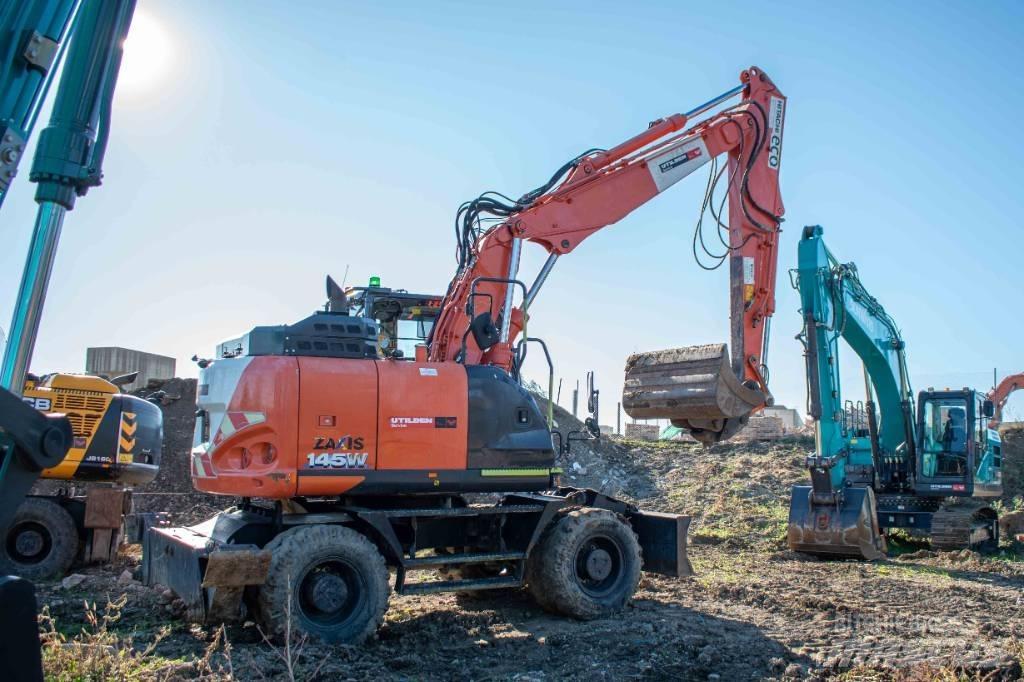 Hitachi ZX 145 Bageri na kotačima