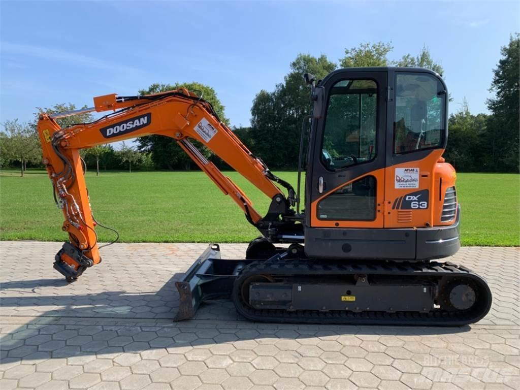 Doosan DX63-3 Mini bageri <7t