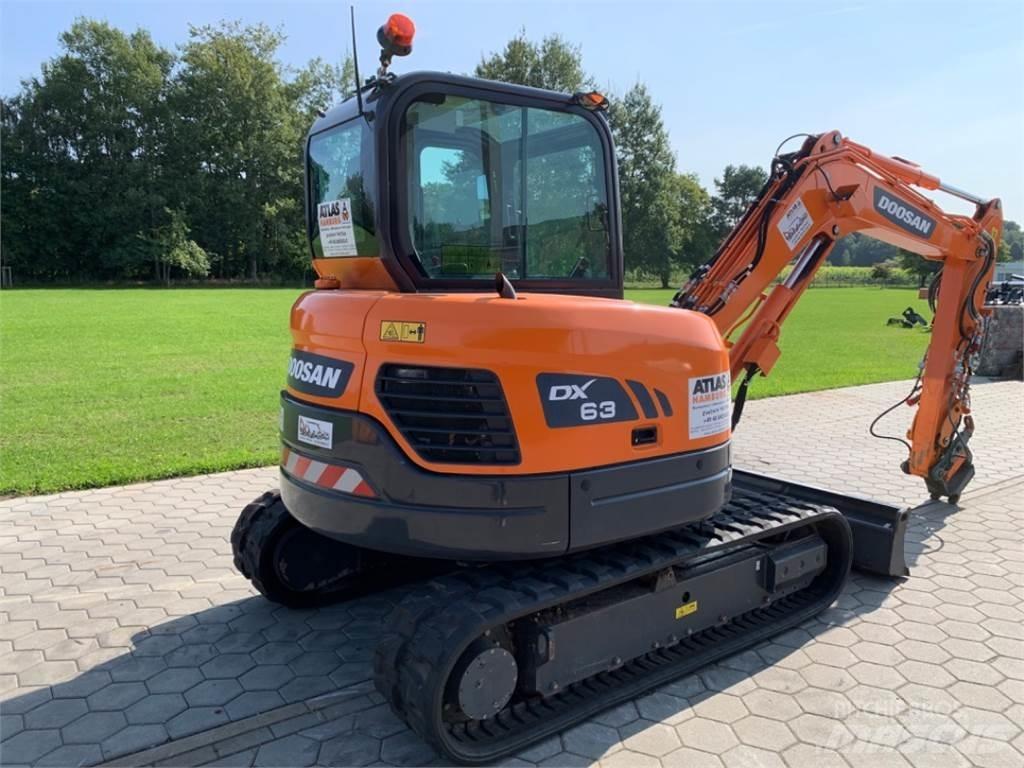 Doosan DX63-3 Mini bageri <7t