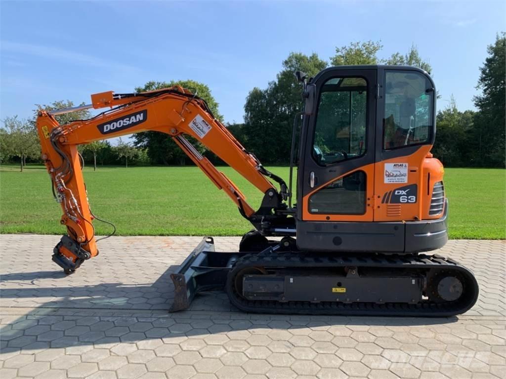 Doosan DX63-3 Mini bageri <7t