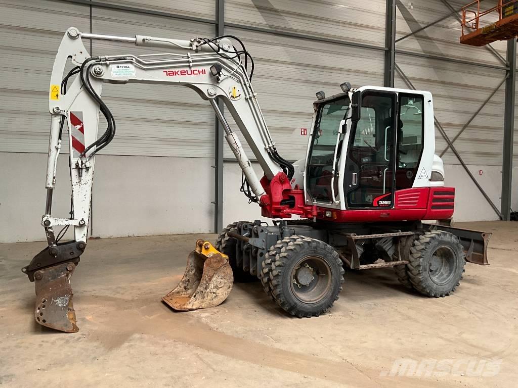 Takeuchi TB 295 W Bageri na kotačima