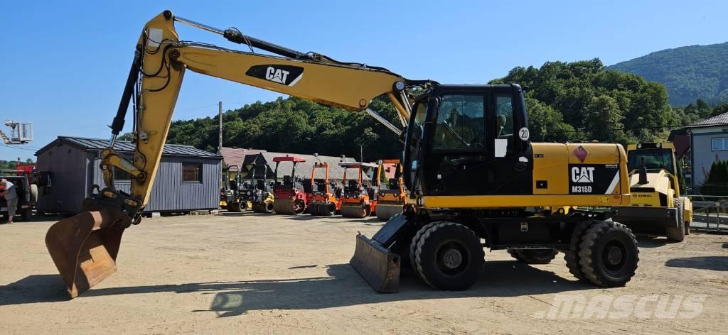 CAT M 315 D Bageri na kotačima
