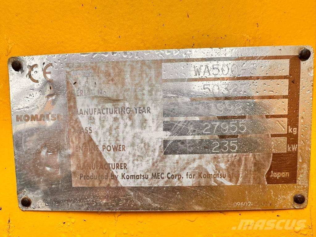 Komatsu WA500-3 Utovarivači na kotačima