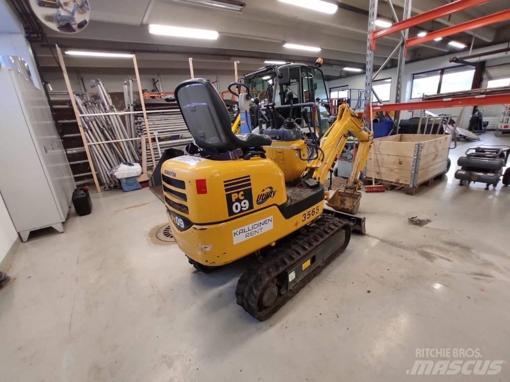 Komatsu PC 09-1 Mini bageri <7t