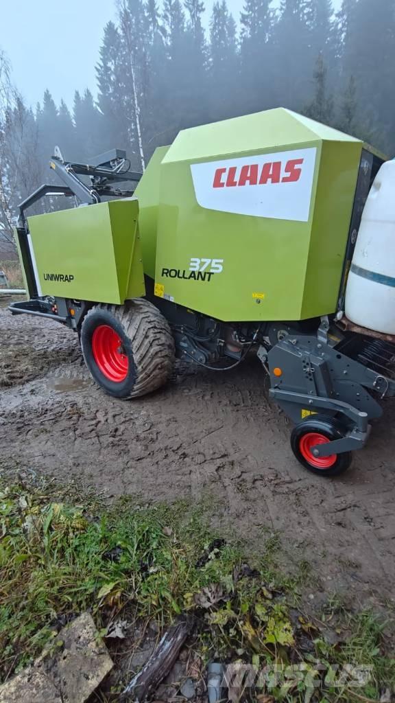 CLAAS 375 Uniwrap Rolo balirke