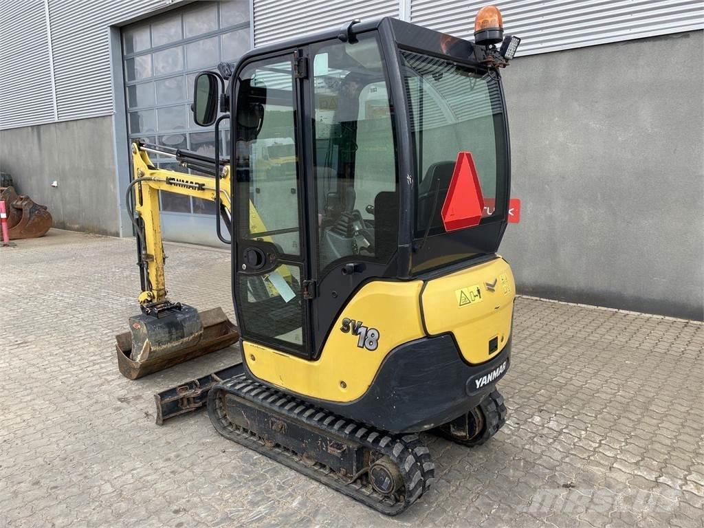Yanmar SV18 Bageri na kotačima