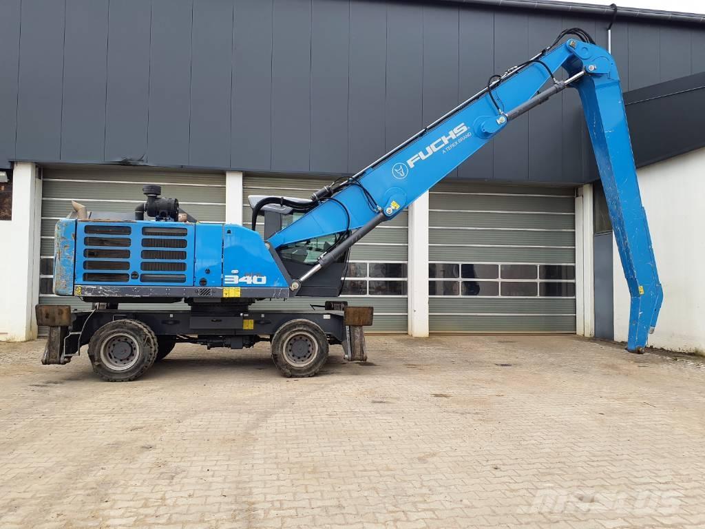 Fuchs MHL340 T4F Bageri za manipuliranje materijalom / otpadom