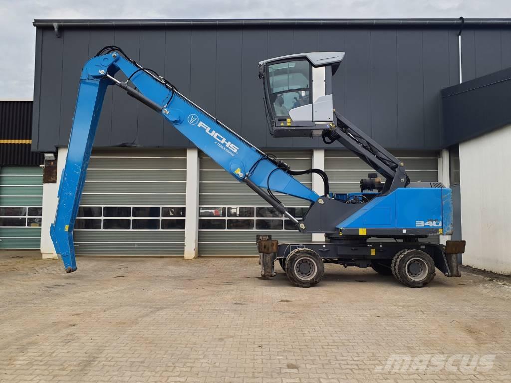 Fuchs MHL340 T4F Bageri za manipuliranje materijalom / otpadom