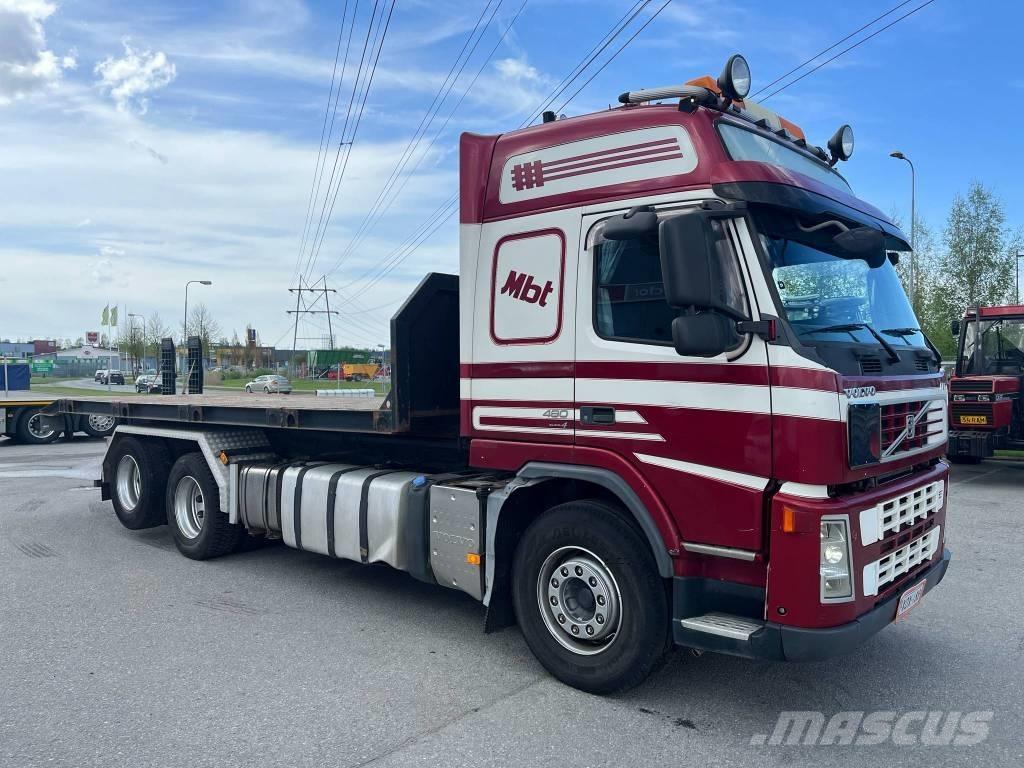 Volvo FM 480 6x2. Rol kiper kamioni s kukama za dizanje