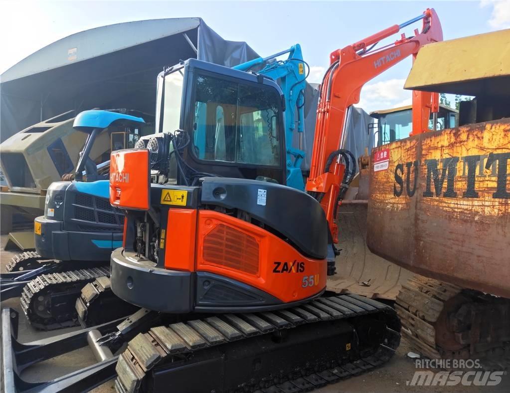 Hitachi ZX55UR Mini bageri <7t