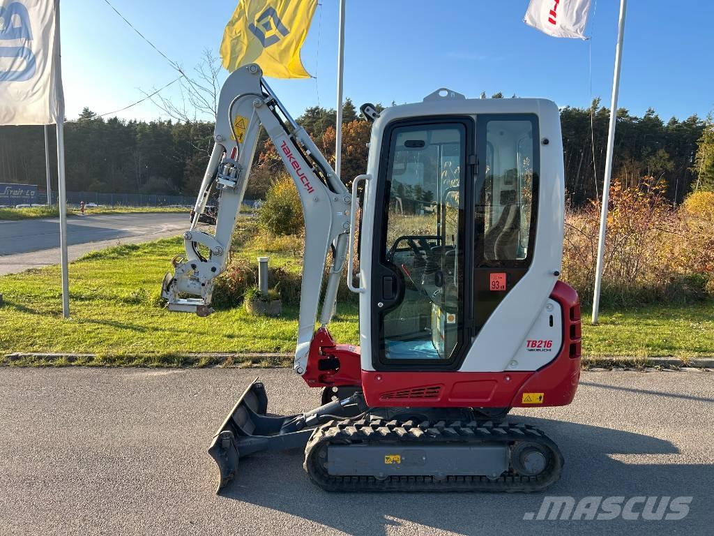 Takeuchi TB 216A V4 Mini bageri <7t