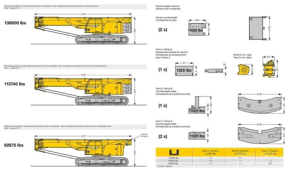Liebherr LTR1060 Kranovi sa gusjenicama