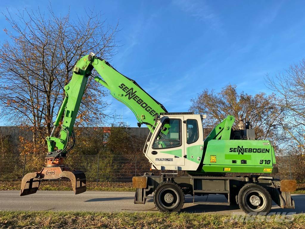 Sennebogen 818 Bageri za manipuliranje materijalom / otpadom