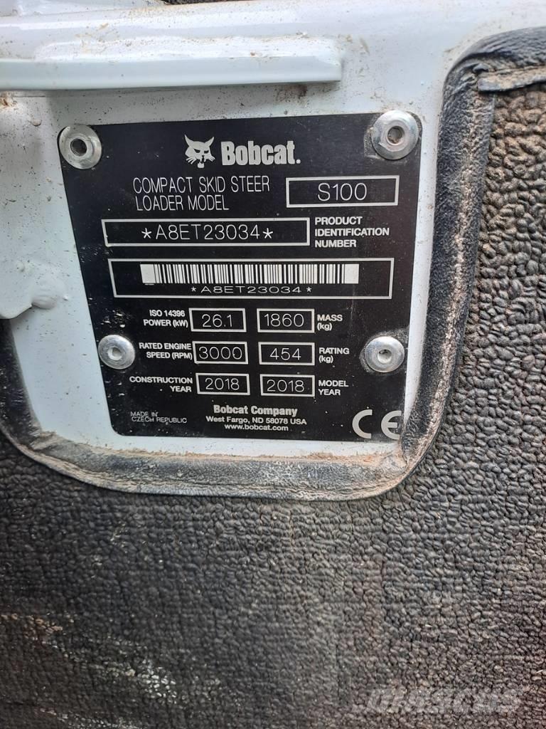 Bobcat S 100 Skid steer mini utovarivači