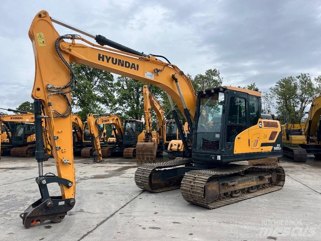 Hyundai HX140LC Bageri gusjeničari