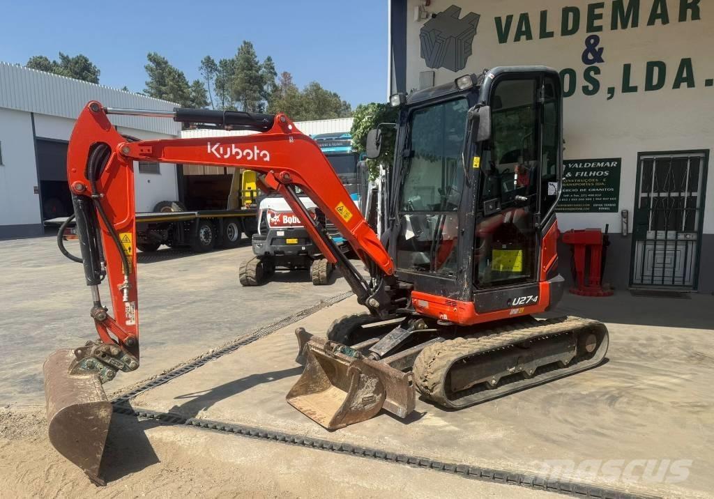 Kubota U 27-4 Mini bageri <7t
