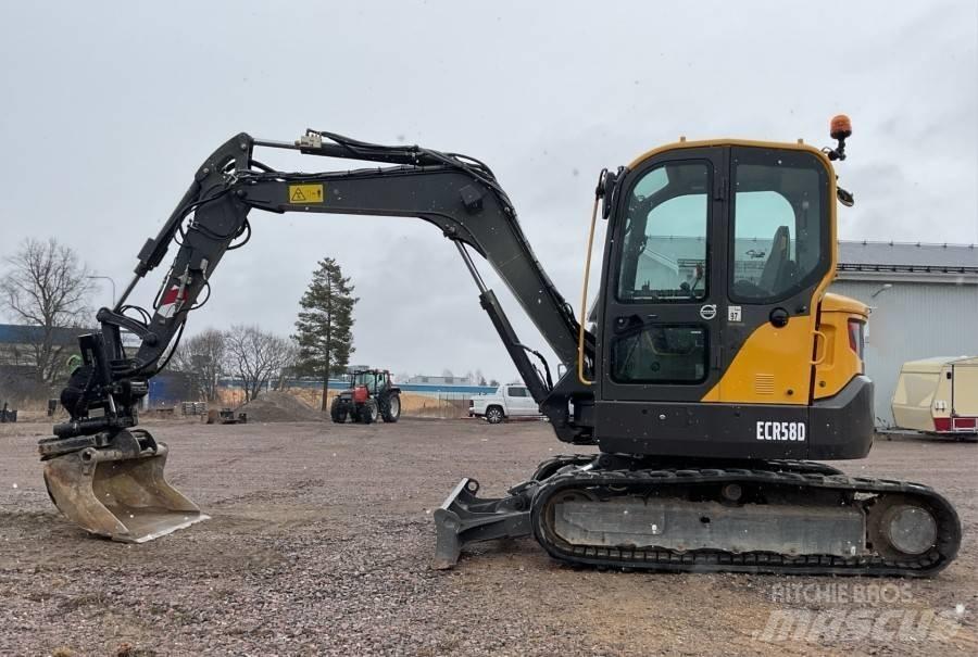 Volvo ECR 58 D Mini bageri <7t