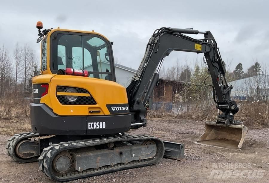 Volvo ECR 58 D Mini bageri <7t