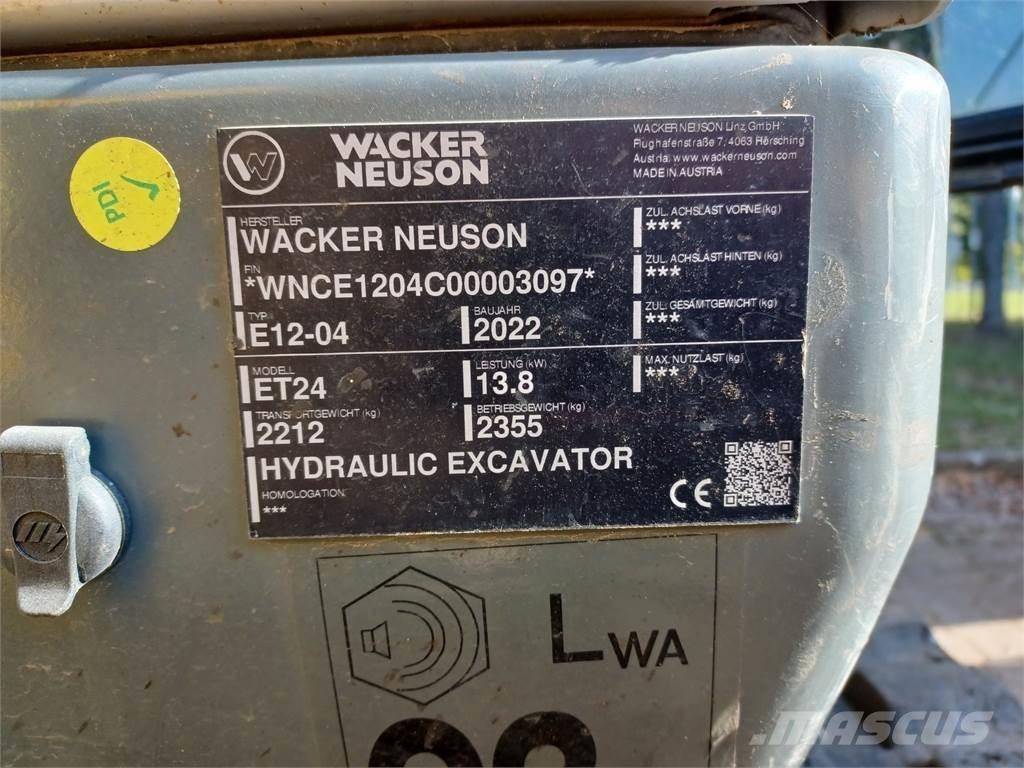 Wacker Neuson ET24 Bageri gusjeničari