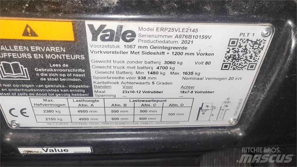 Yale ERP25VL 2021 Električni viličari