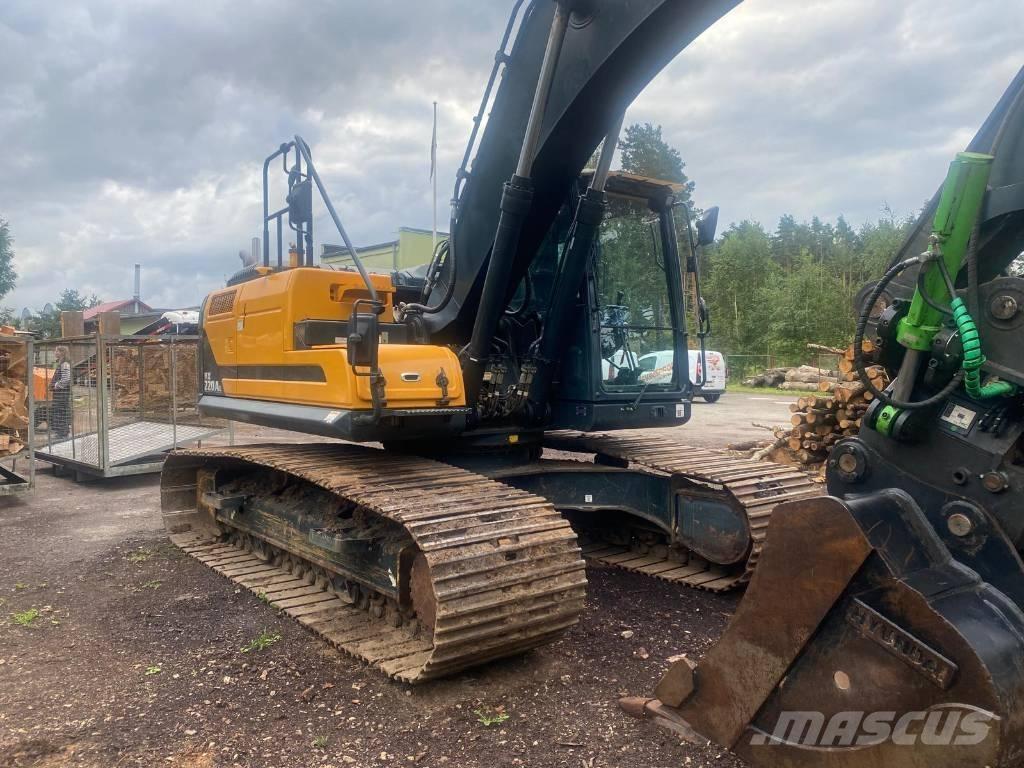 Hyundai HX 220 AL Bageri gusjeničari